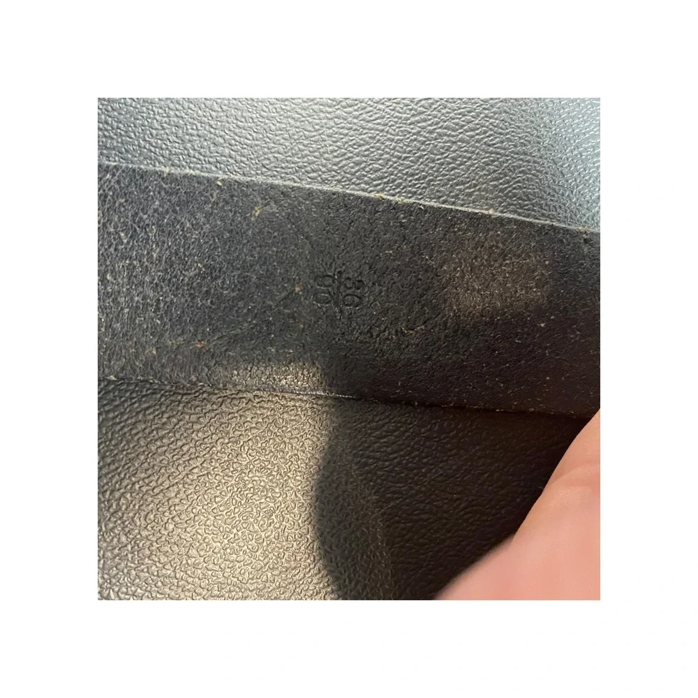 Polo Ralph Lauren Leather Belt Silver Buckle Mens Size 36 Brown Casual - Picture 4 of 5